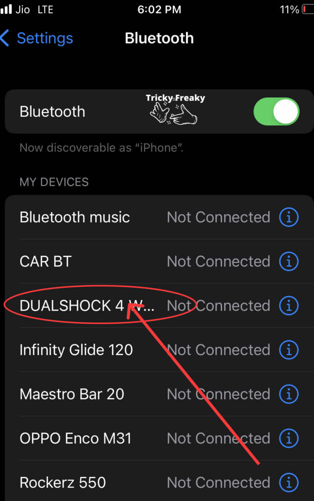 Dual Shock 4 Bluetooth Wireless Controller