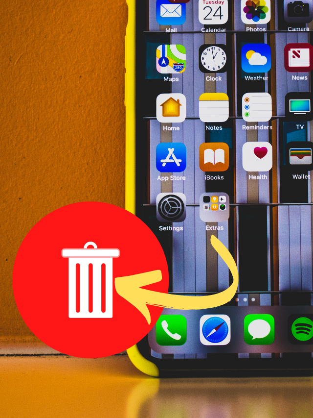 How do I delete an app on my iPhone?