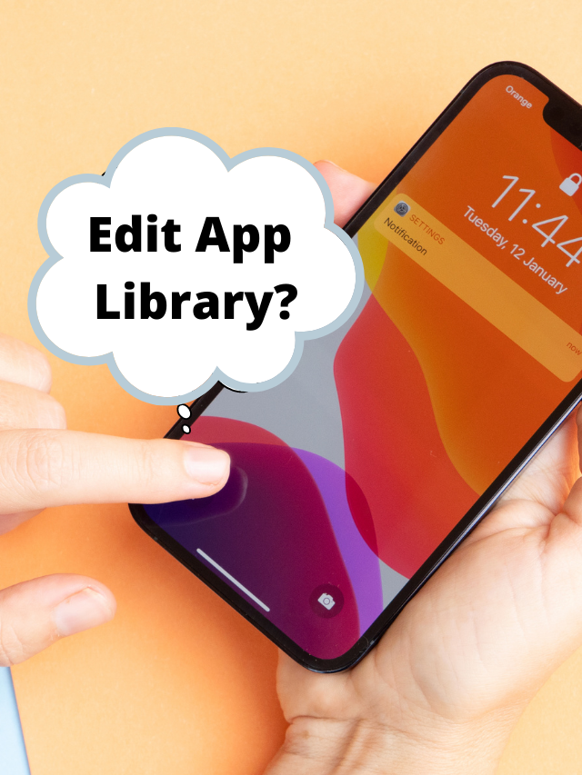 How to edit/set app library on iPhone in just 1 min