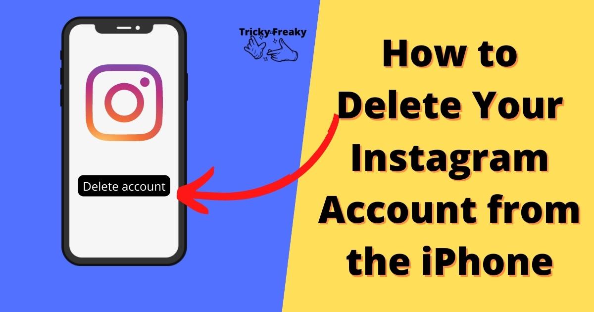 How to delete Instagram account on iPhone