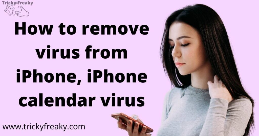 How to remove virus from iPhone, iPhone calendar virus
