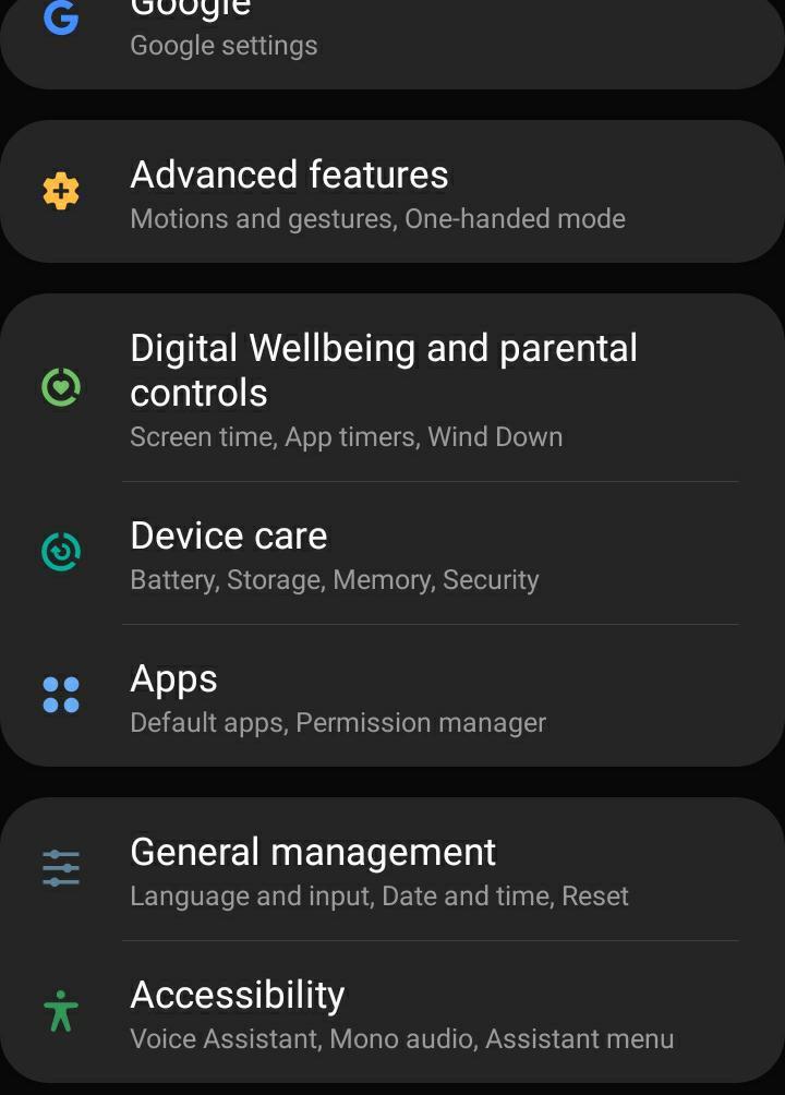 Open Settings and Locate Apps
