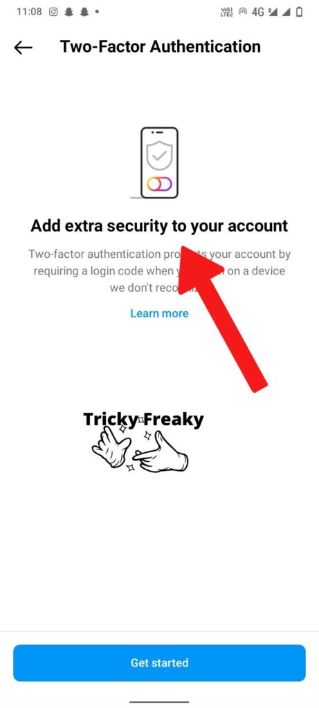 two-factor authentication option