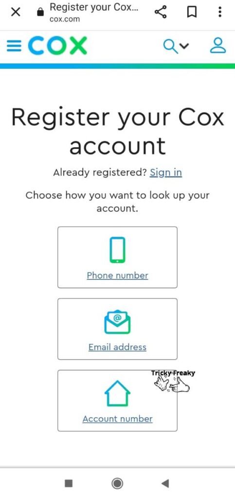 How can I set up a Cox email account?