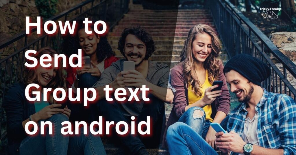 How to send group text on android