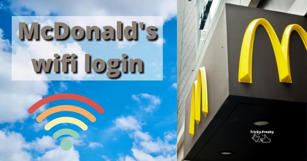 McDonald's wifi login