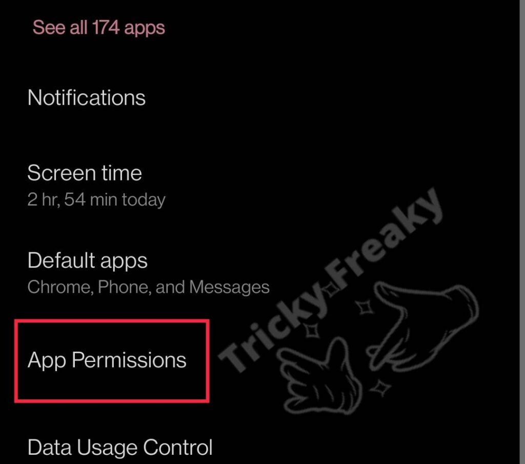 app permissions