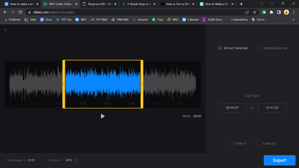 clidio audio editor