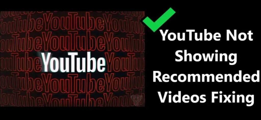 Youtube not showing recommended videos