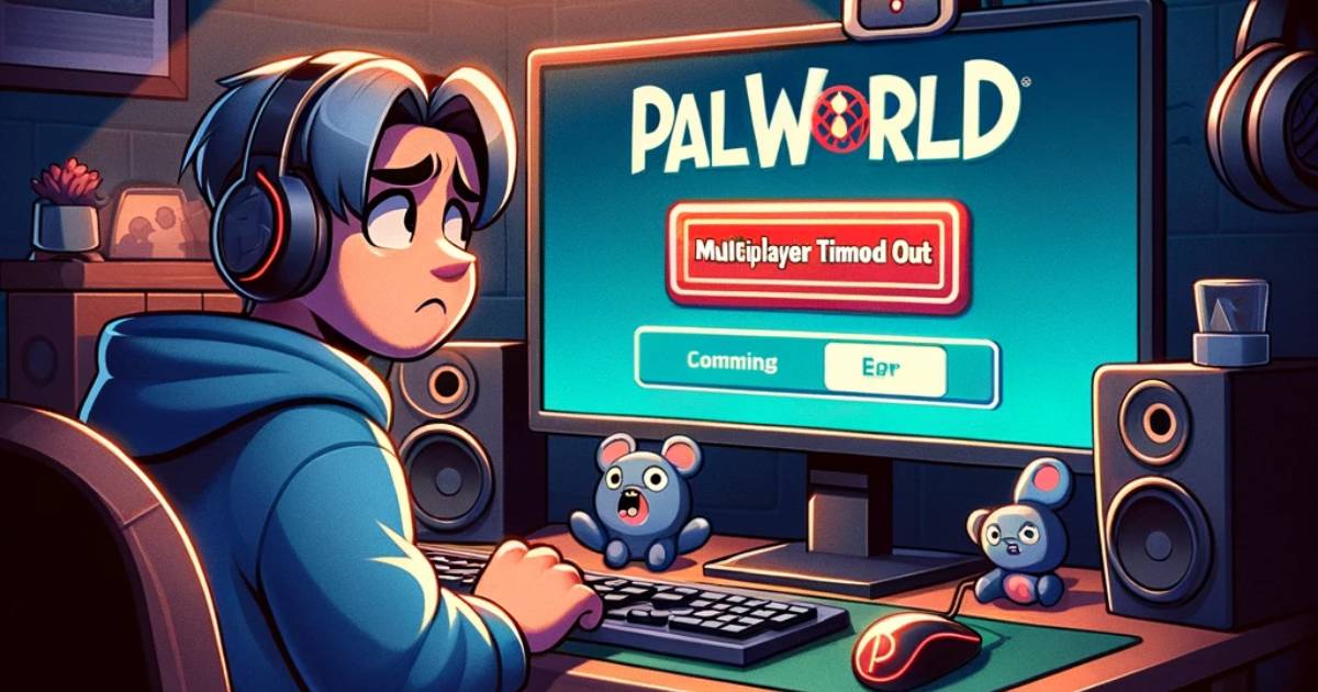 palworld multiplayer connection timed out