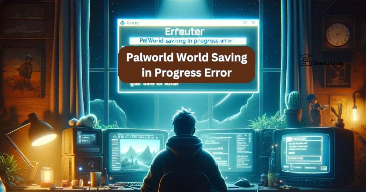 Palworld World Saving in Progress Error